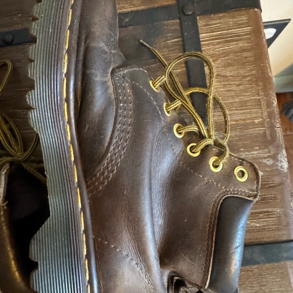 Dr. Martens Dark Brown Lace-Up Boots - Picture 9 of 9